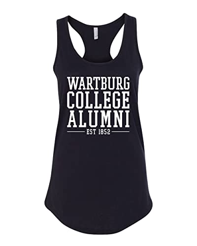 Wartburg College Alumni Ladies Tank Top - Black