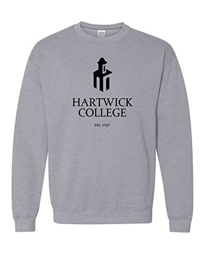Hartwick College Established Crewneck Sweatshirt - Sport Grey