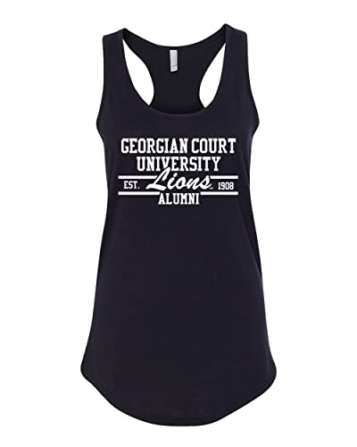Georgian Court University Alumni Ladies Tank Top - Black