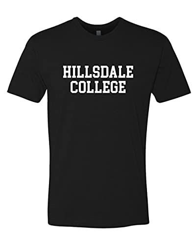 Hillsdale College 1 Color Soft Exclusive T-Shirt - Black