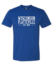 Load image into Gallery viewer, Wisconsin Platteville Pioneers Exclusive Soft Shirt - Royal
