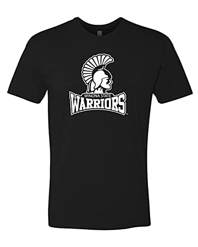Winona State Warriors Primary Soft Exclusive T-Shirt - Black