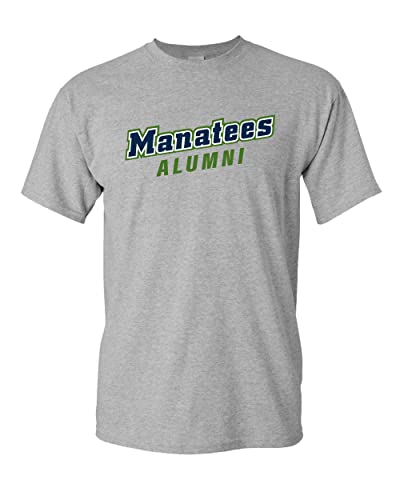 State College of Florida Manatees Alumni T-Shirt - Sport Grey