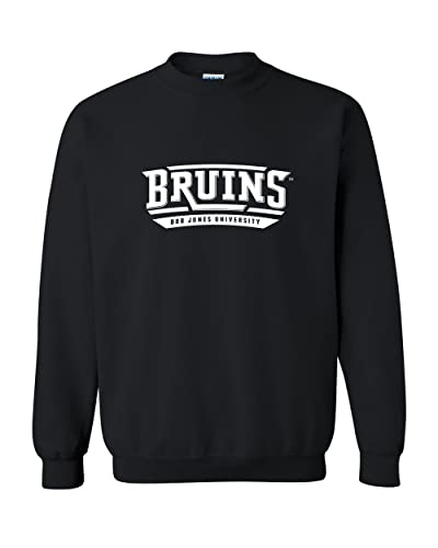 Bob Jones University Text Crewneck Sweatshirt - Black
