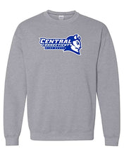 Load image into Gallery viewer, Central Connecticut Blue Devils Crewneck Sweatshirt - Sport Grey
