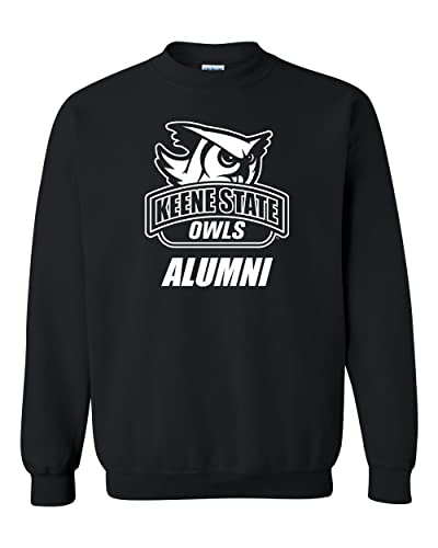 Keene State College Alumni Crewneck Sweatshirt - Black