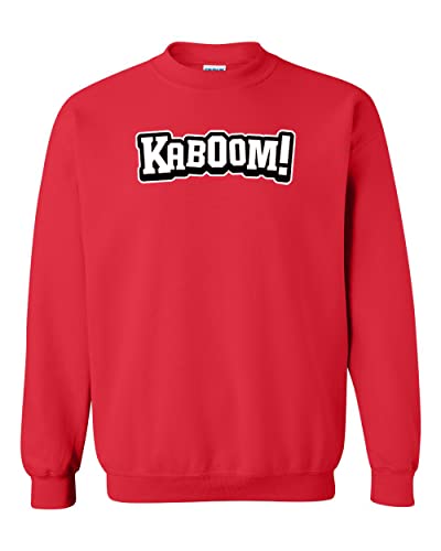 Bradley University Kaboom Crewneck Sweatshirt - Red