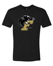 Load image into Gallery viewer, Ferrum College Mascot Exclusive Soft Shirt - Black
