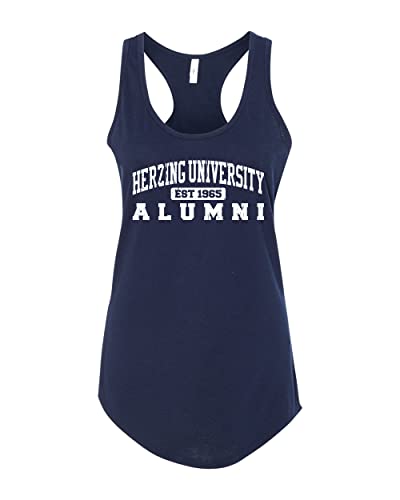 Herzing University Alumni Ladies Tank Top - Midnight Navy