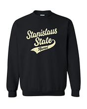 Load image into Gallery viewer, Stanislaus State Alumni Crewneck Sweatshirt - Black

