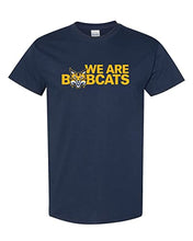 Load image into Gallery viewer, Quinnipiac University We are Bobcats T-Shirt - Navy
