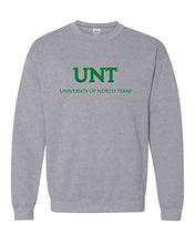 Load image into Gallery viewer, University of North Texas Crewneck Sweatshirt - Sport Grey
