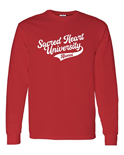 Sacred Heart University Alumni Long Sleeve T-Shirt - Red