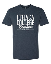 Load image into Gallery viewer, Ithaca College Bombers Alumni Exclusive Soft Shirt - Midnight Navy
