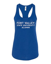 Load image into Gallery viewer, Fort Valley State University Alumni Ladies Tank Top - Royal
