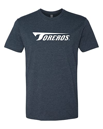 University of San Diego Toreros Soft Exclusive T-Shirt - Midnight Navy