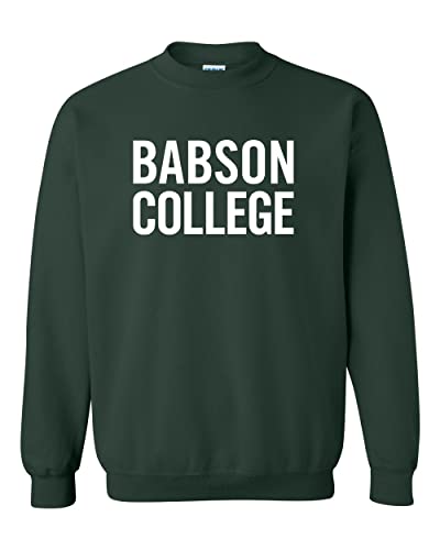 Babson College Crewneck Sweatshirt - Forest Green