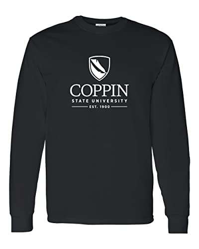 Coppin State University Long Sleeve T-Shirt - Black