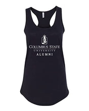 Load image into Gallery viewer, Columbus State University CSU Alumni Ladies Tank Top - Black
