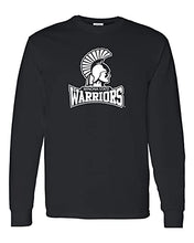 Load image into Gallery viewer, Winona State Warriors Primary Long Sleeve T-Shirt - Black
