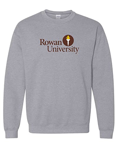Rowan University Crewneck Sweatshirt - Sport Grey