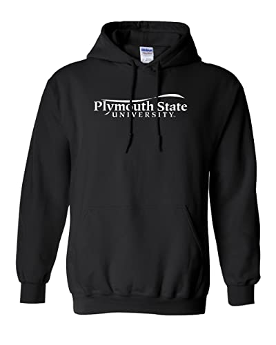 Plymouth State University Hooded Sweatshirt - Black