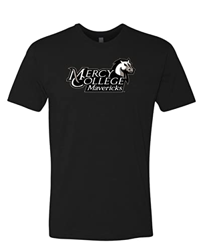 Mercy College Stacked Logo Exclusive Soft Shirt - Black