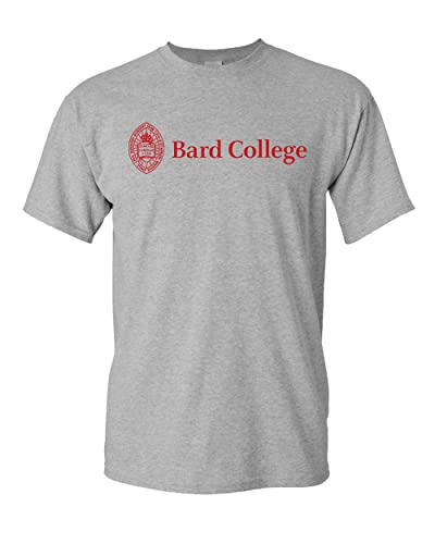 Bard College Official Logo T-Shirt - Sport Grey