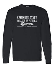 Load image into Gallery viewer, Seminole State College of Florida Alumni Long Sleeve T-Shirt - Black
