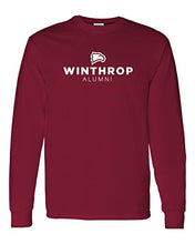 Load image into Gallery viewer, Winthrop University Alumni Long Sleeve T-Shirt - Cardinal Red
