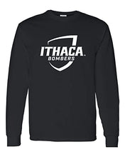 Load image into Gallery viewer, Ithaca College Bombers Long Sleeve Shirt - Black
