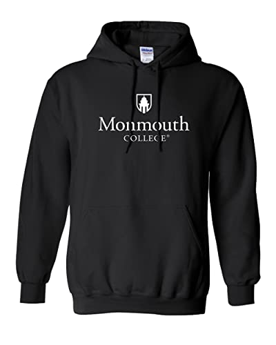 Monmouth College Hooded Sweatshirt - Black