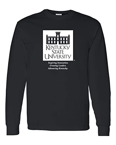 Kentucky State University Mark Long Sleeve T-Shirt - Black