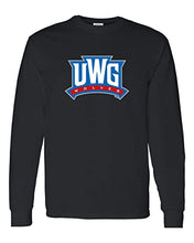 Load image into Gallery viewer, University of West Georgia UWG Wolves Long Sleeve Shirt - Black
