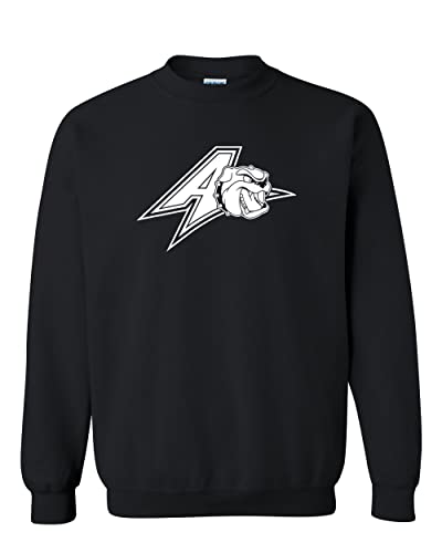 University of North Carolina Asheville AV Mascot Crewneck Sweatshirt - Black