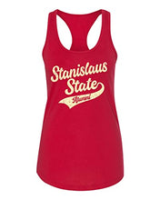 Load image into Gallery viewer, Stanislaus State Alumni Ladies Tank Top - Red
