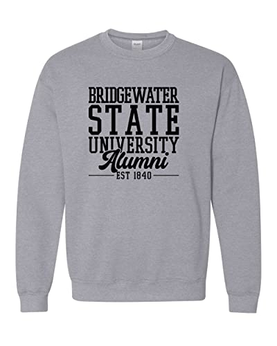 Bridgewater State Alumni Crewneck Sweatshirt - Sport Grey