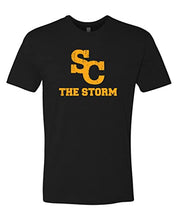 Load image into Gallery viewer, Simpson College The Storm Soft Exclusive T-Shirt - Black
