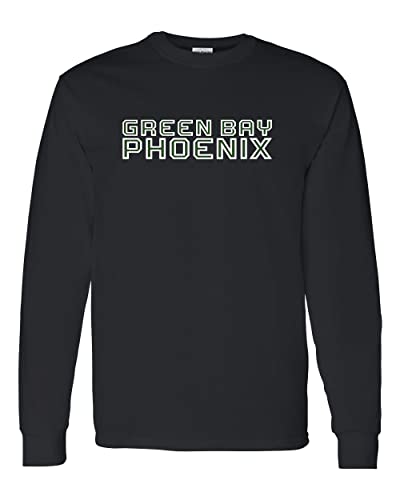 Wisconsin-Green Bay Phoenix Long Sleeve T-Shirt - Black