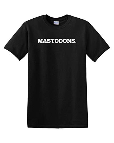 Mastodons Purdue Fort Wayne | IPFW University Men's/Women's Short Sleeve T-Shirt - Black