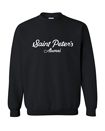 Saint Peter's University Alumni Crewneck Sweatshirt - Black
