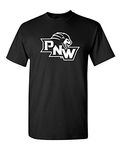PNW Lion Head Logo T-Shirt - Black