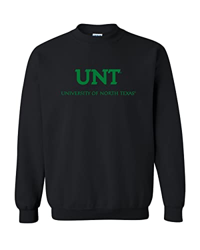 University of North Texas Crewneck Sweatshirt - Black