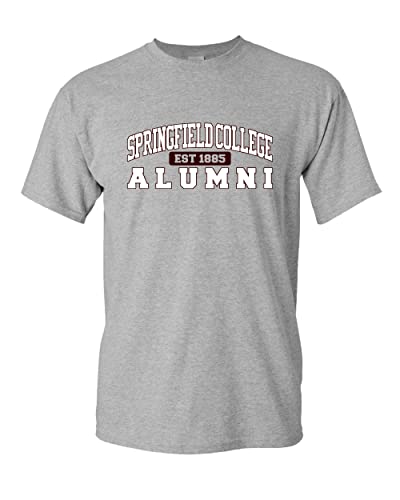 Springfield College Alumni T-Shirt - Sport Grey