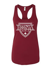 Load image into Gallery viewer, Iona University Gaels Ladies Tank Top - Cardinal
