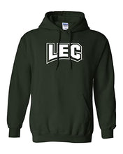 Load image into Gallery viewer, Lake Erie LEC Hooded Sweatshirt - Forest Green
