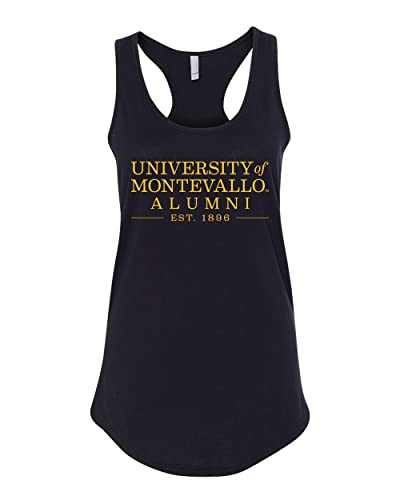 University of Montevallo Alumni Ladies Tank Top - Black