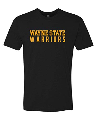 Wayne State Warriors One Color Exclusive Soft Shirt - Black