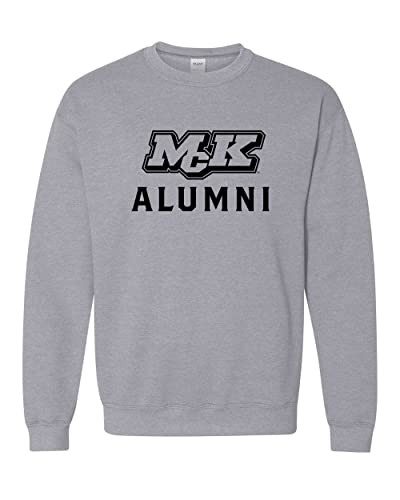 McKendree University Alumni Crewneck Sweatshirt - Sport Grey