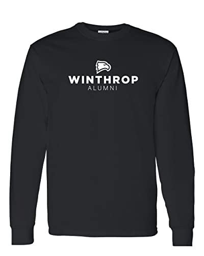 Winthrop University Alumni Long Sleeve T-Shirt - Black